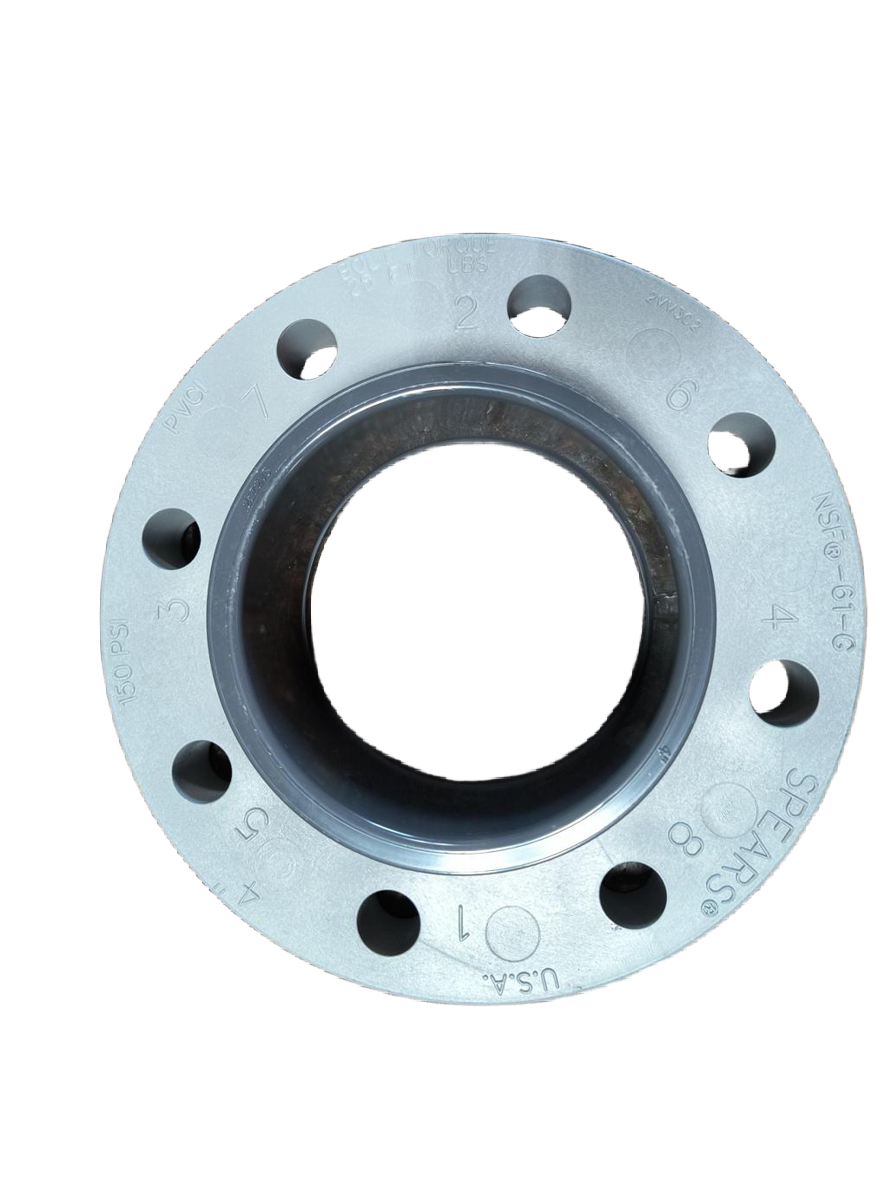 Van Stone Flange - Socket - Sch 80 Gray - PVC