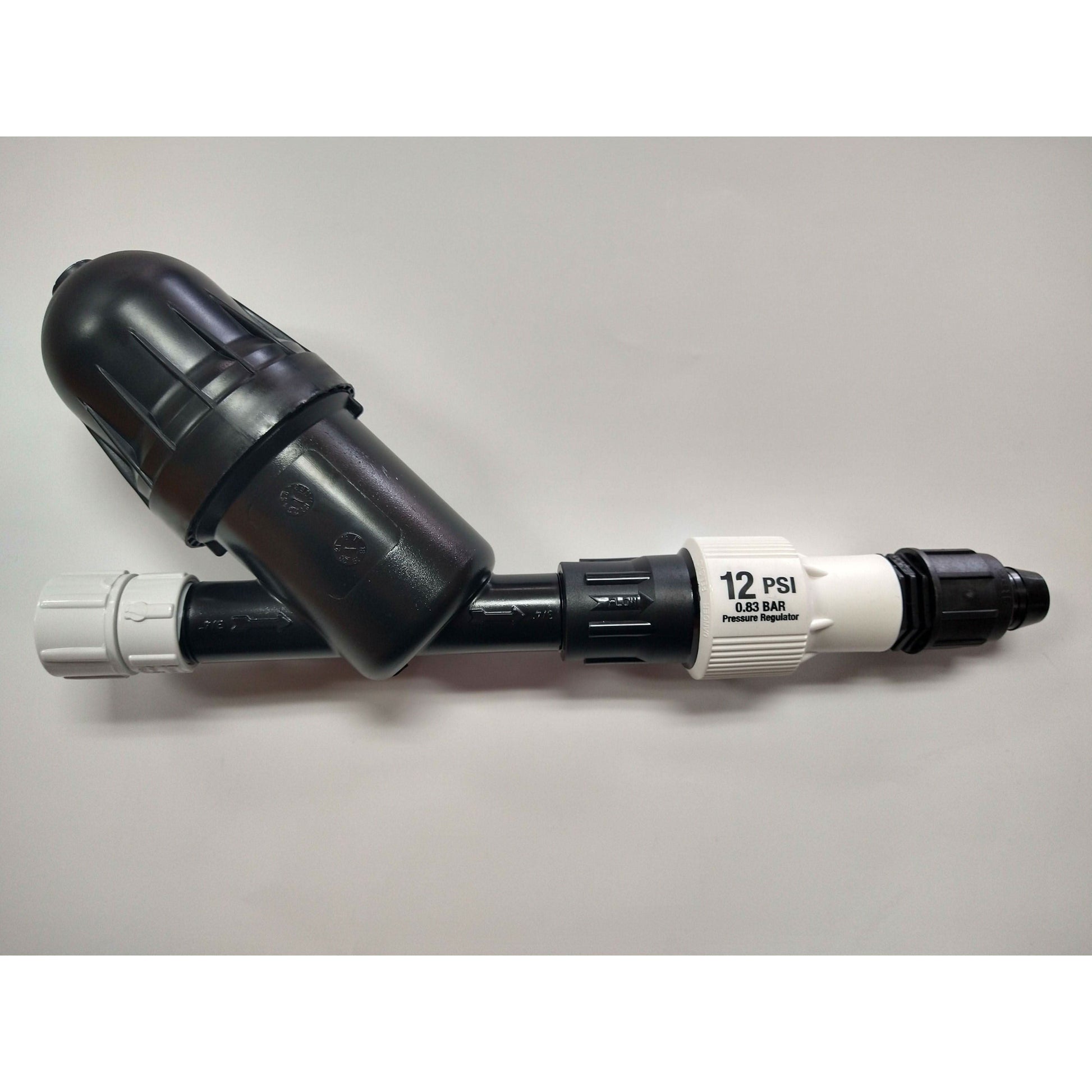 3/4" filter and regulator assembly for drip tape