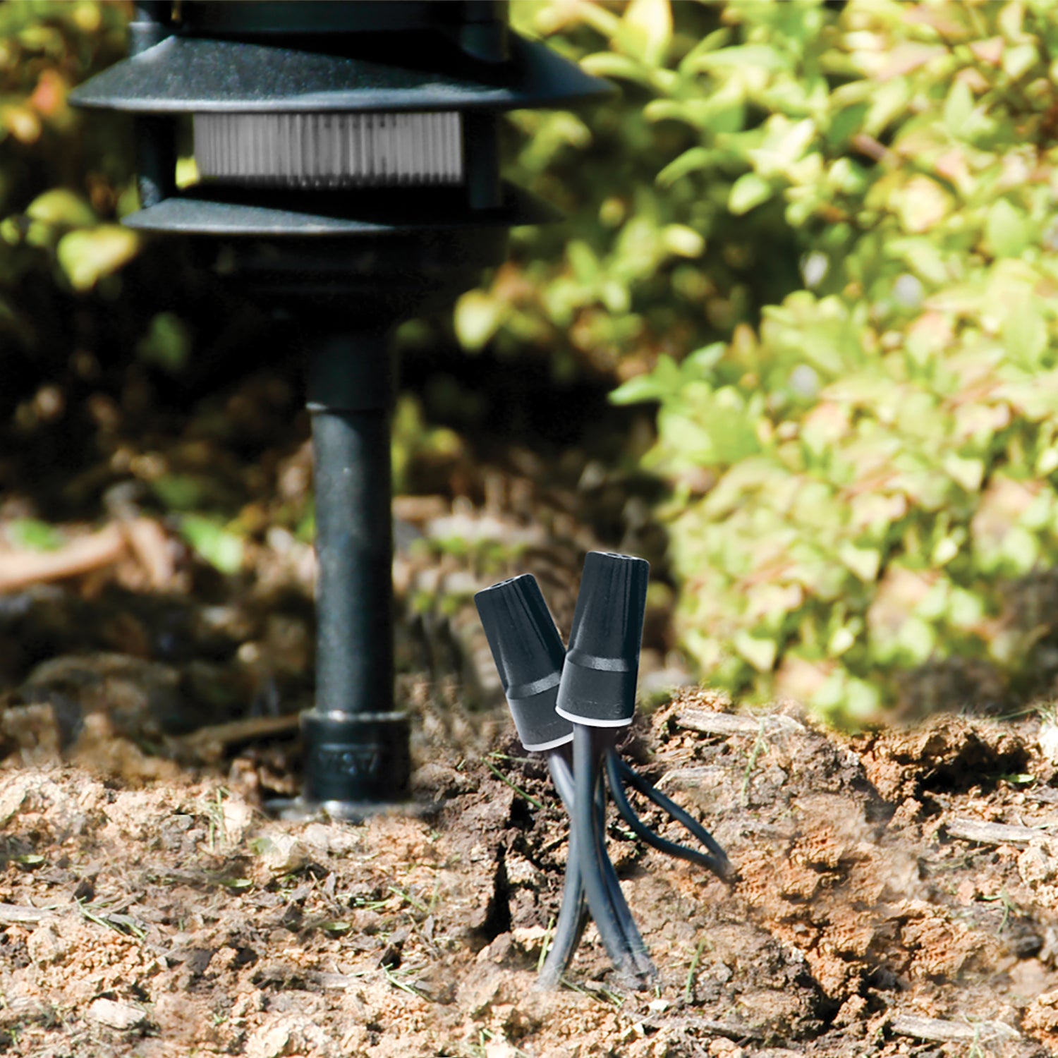 medium black and gray waterproof wire connectors