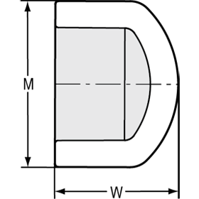 drawing of pvc slip cap