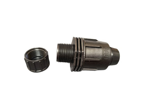 Irritec Series 1000 hose cap for 1 inch polyethylene tubing for drip irrigation
