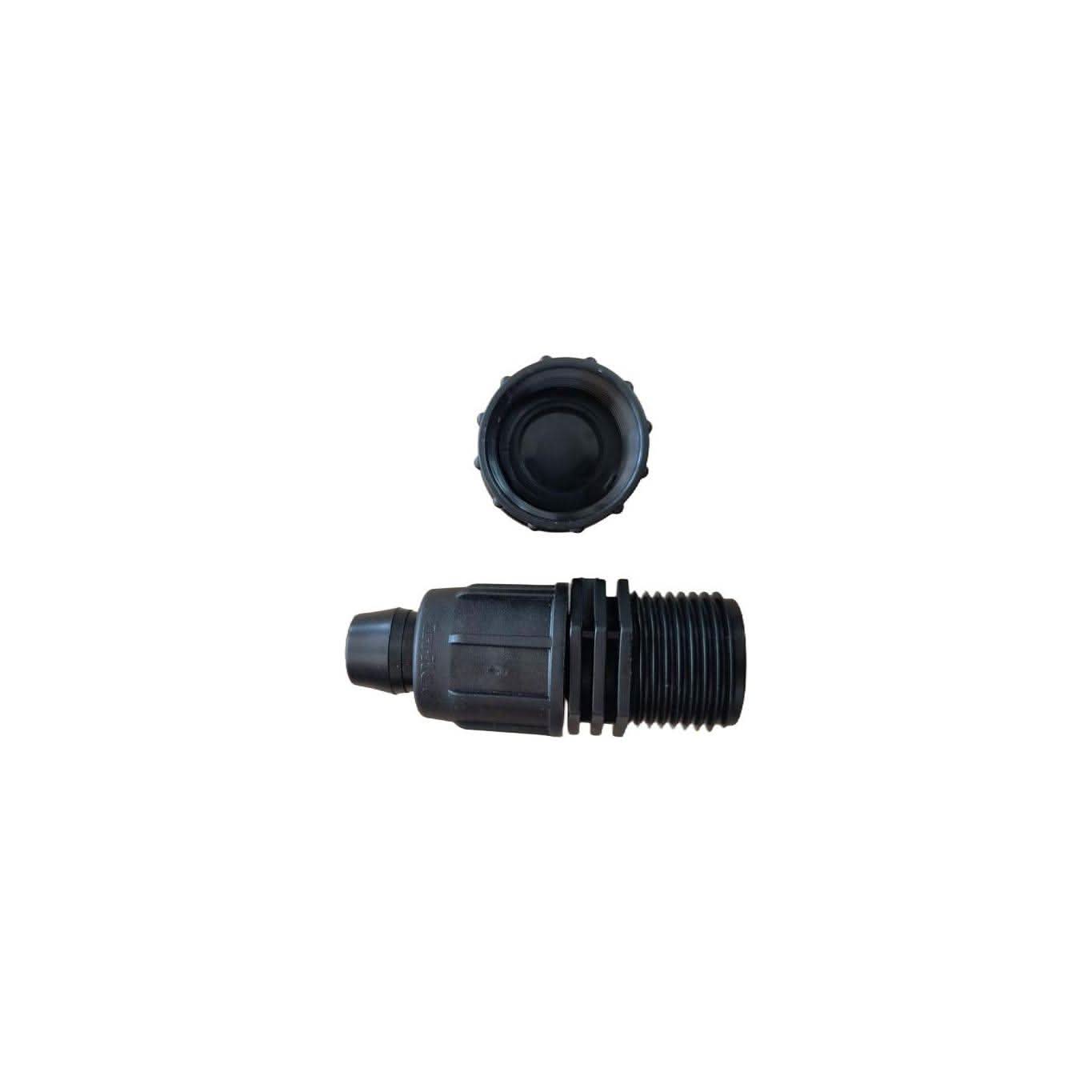 series 600 perma-loc hose cap for black poly tubing for irrigation