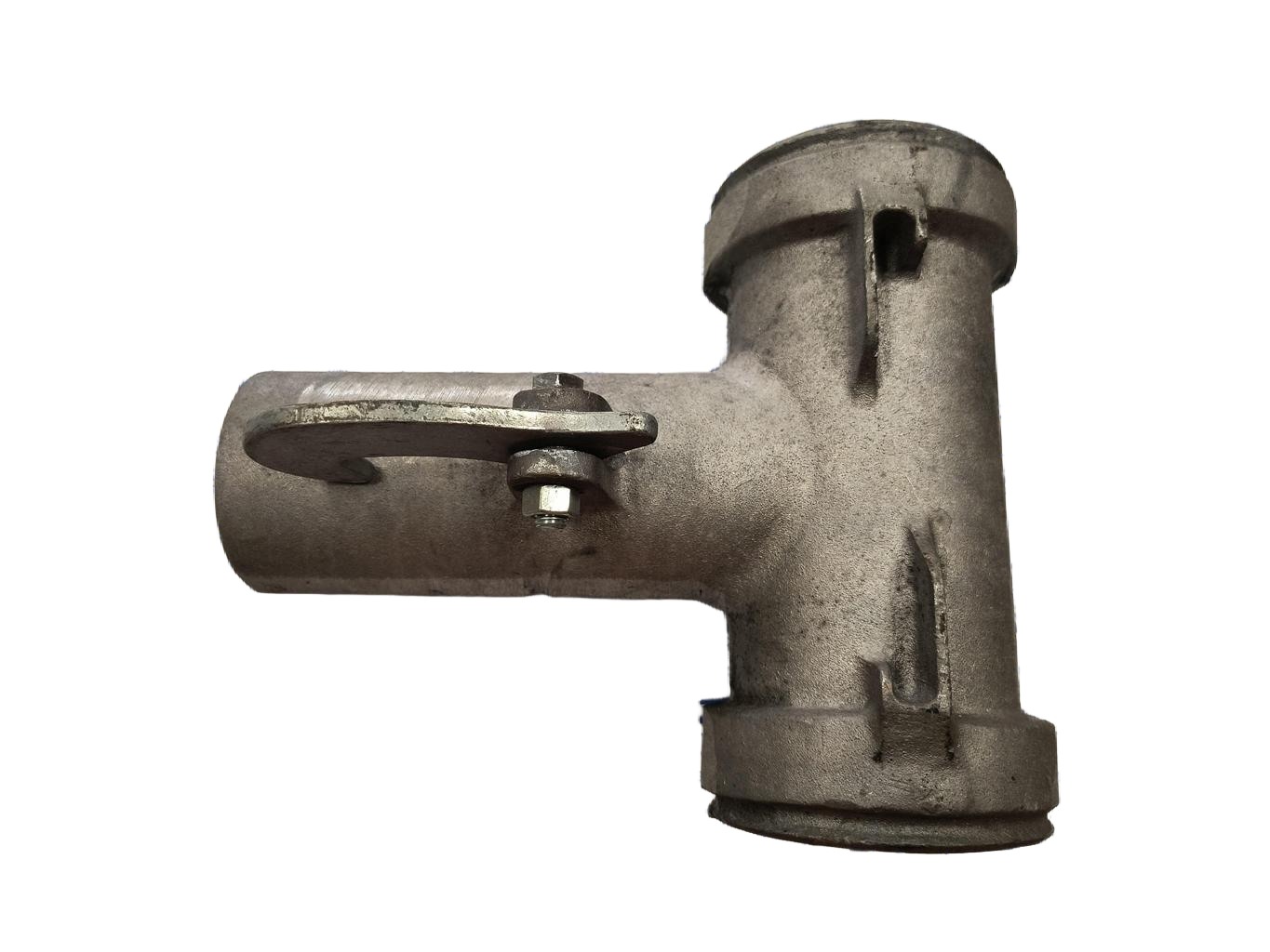 Travis aluminum end tee for a&m aluminum irrigation pipe