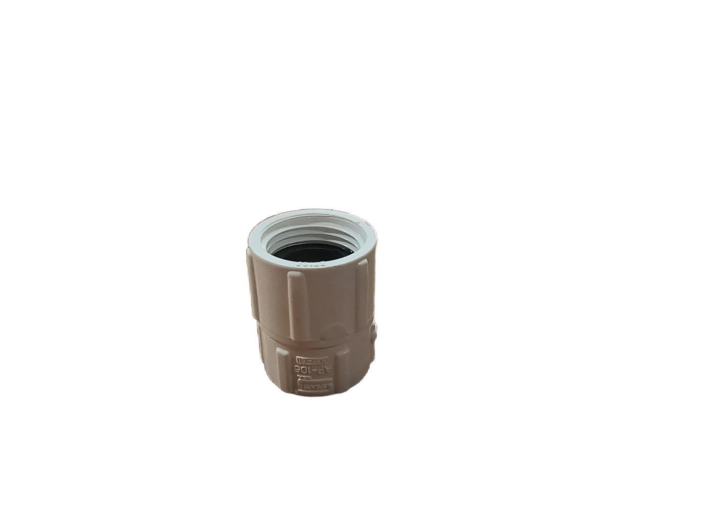 spears white pvc schedule 40 3/4 inch hose swivel adapter for irrigation and plumbing