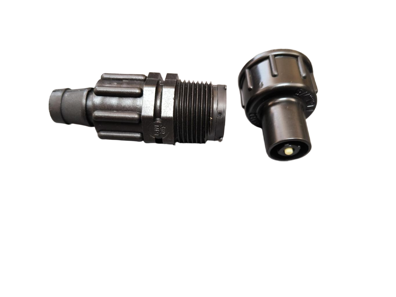 irritec perma-loc 5/8 inch tape X 3/4 inch npt X low flow auto flush valve for drip irrigation