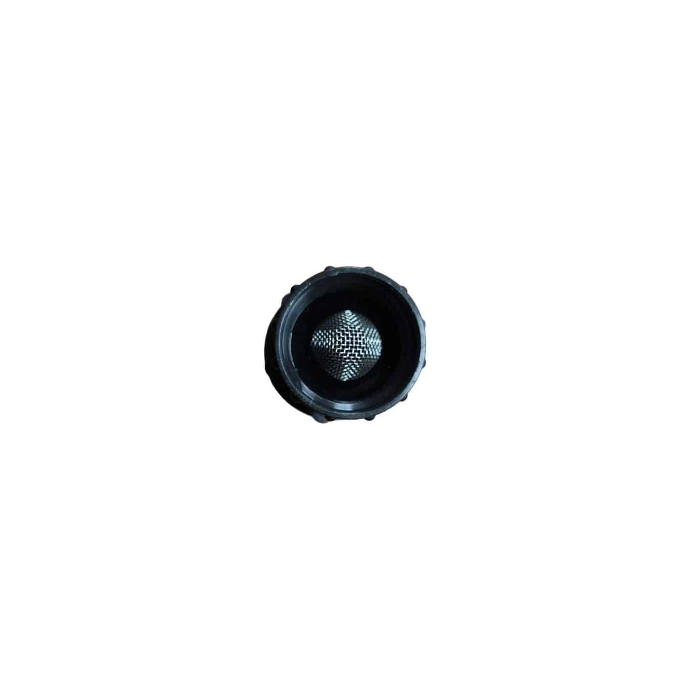series 800 perma-loc hose swivel with screen for poly tubing for irrigation