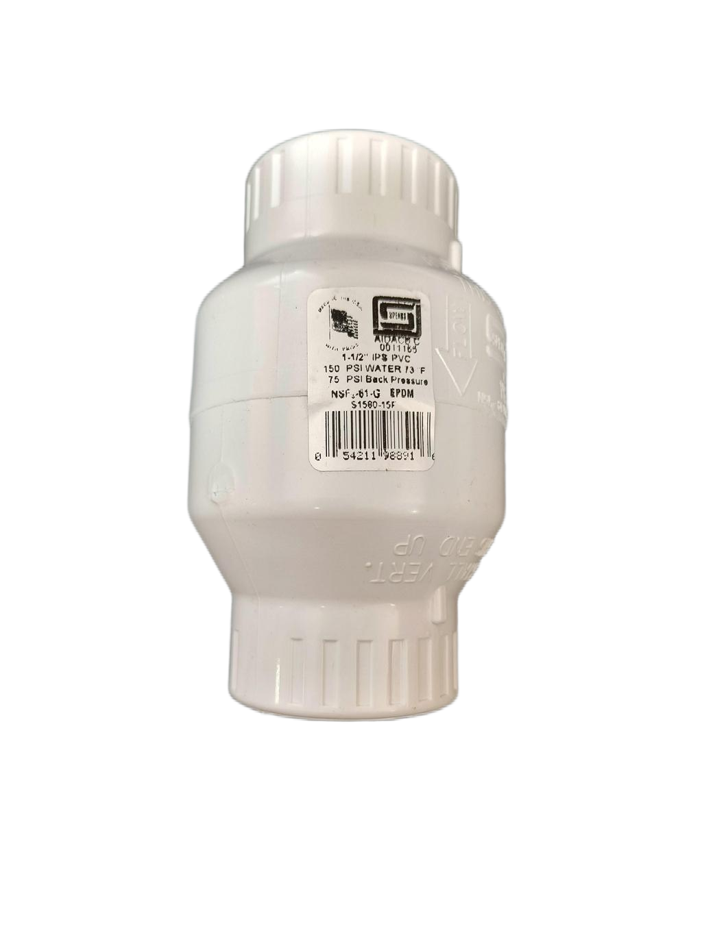 spears pvc spring check valve FPT X FPT for irrigation