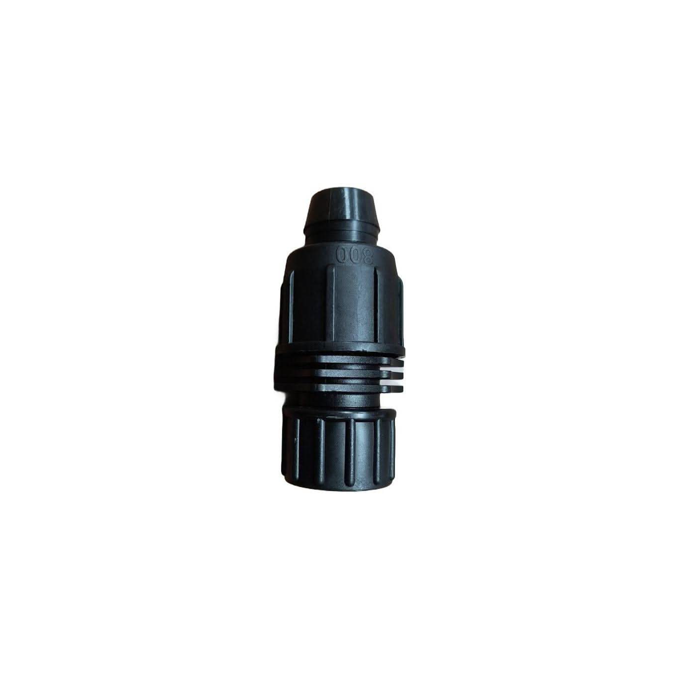 series 800 perma-loc hose swivel with screen for poly tubing for irrigation