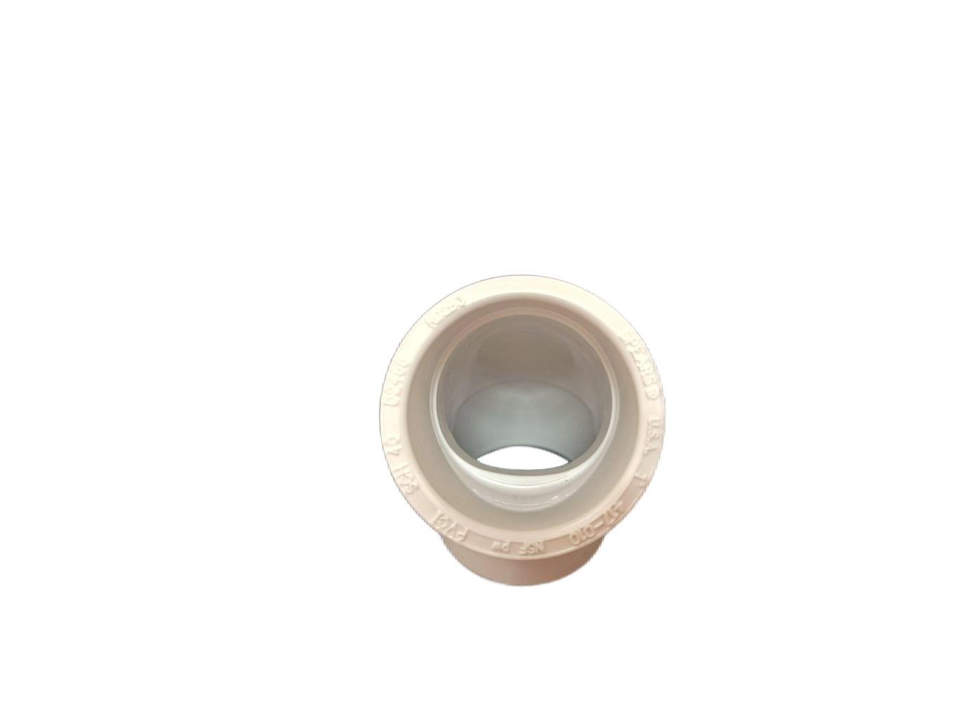 pvc schedule 40 white 45 degree elbow by spears manufacturing for irrigation and plumbing
