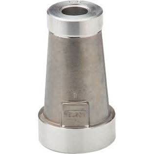 aluminum taper bore nozzle for big gun irrigation