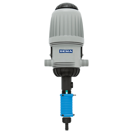 gray fertilizer injector