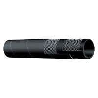 black rubber wire reinforced suction hose