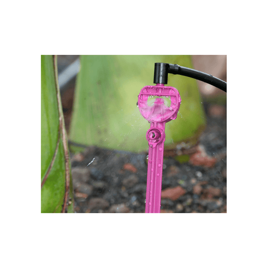 netafim plum 3.2 gallon an hour pressure compensated spray stake assembly for irrigation