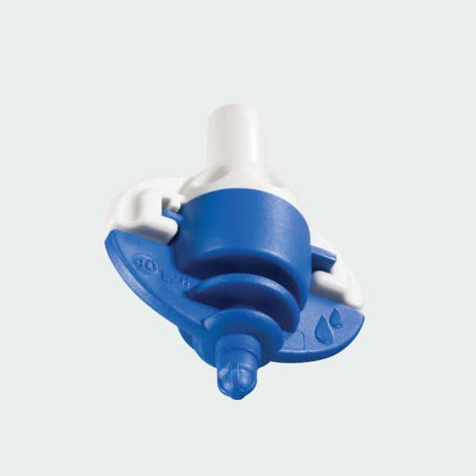 blue vibronet sprinkler for greenhouse irrigation