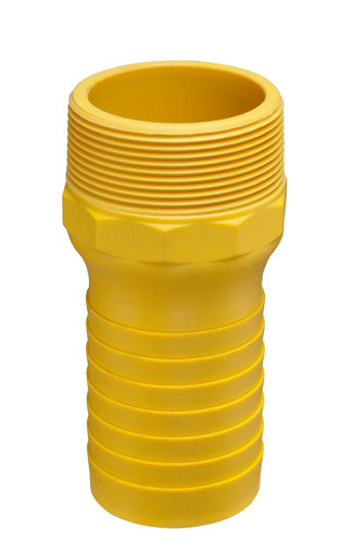 kuriyama yellow glass reinforced nylon camlock kc nipple for irrigation