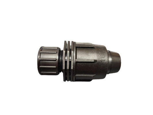 Irritec Series 1000 hose cap for 1 inch polyethylene tubing for drip irrigation