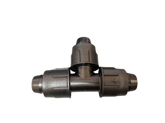 irritec series 1000 perma-loc tee for polyethylene tubing for irrigation