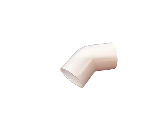 pvc schedule 40 white 45 degree elbow by spears manufacturing for irrigation and plumbing