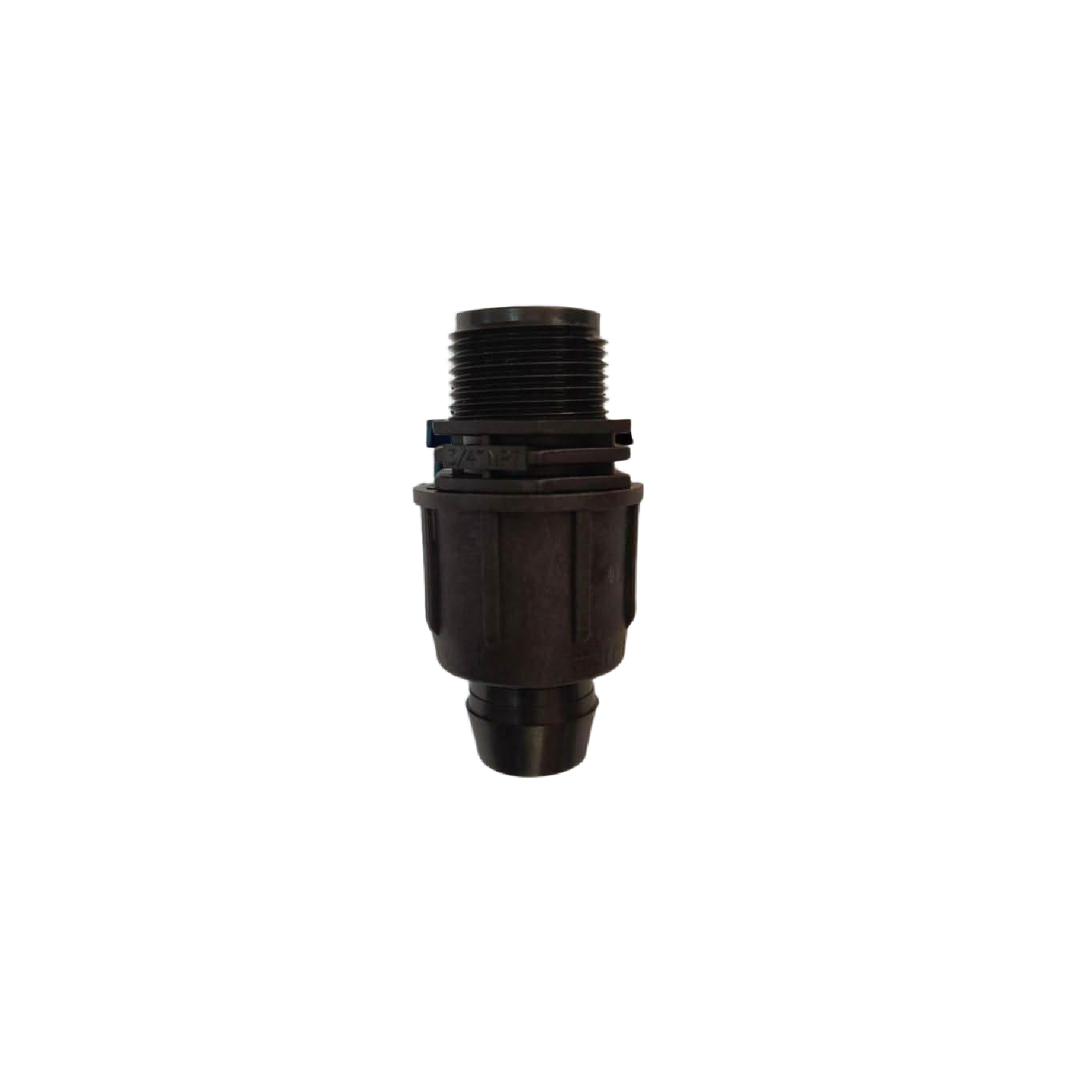 black irritec series 800 perma-loc fitting for polyethylene tubing for irrigation
