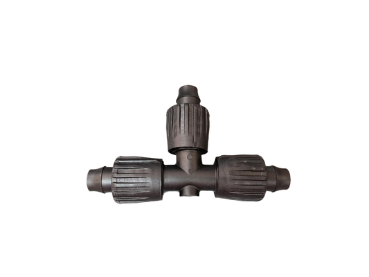 Jain Landscaping by Rivulis 55 series power-loc tee for polyethylene tubing for irrigation