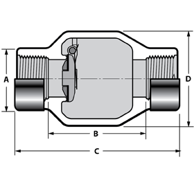 check valve diagram