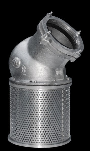Foot Valve - 45 Degree - Compression for OD Tubing