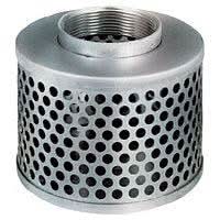 a round hole strainer for suction side irrigation